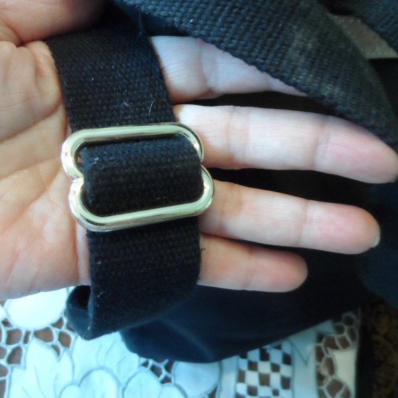 Kate Spade NY Black Nylon Backpack W/Beige Leather Trim main image 15